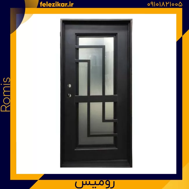 درب فلزی نفر رو مدل رومیس